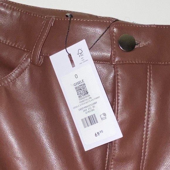 Dynamite Gisele faux leather pants - Picture 3 of 4